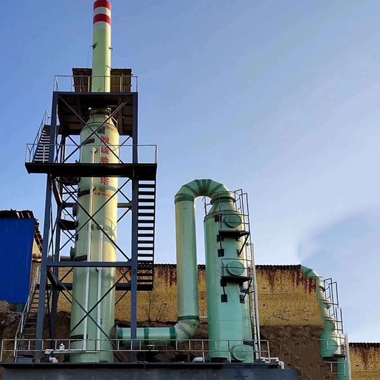 玻璃鋼噴淋塔設(shè)備適用于哪些行業(yè)做廢氣處理？